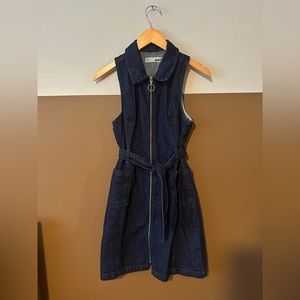 Topshop MOTO Denim Dress